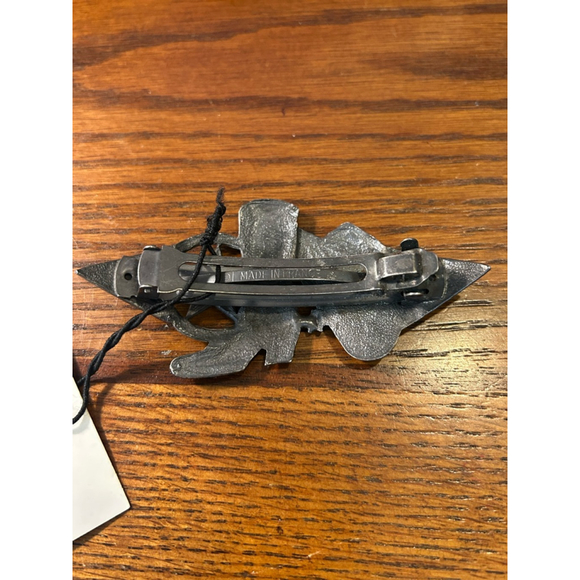 Women's Made in France pewter Equestrian/wester Hair Ornament - One Size - Picture 3 of 7